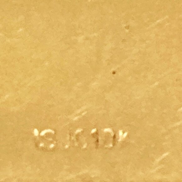 RESERVED Finely detailed Fortuna pendant in 10K solid gold - Picture 5 of 5